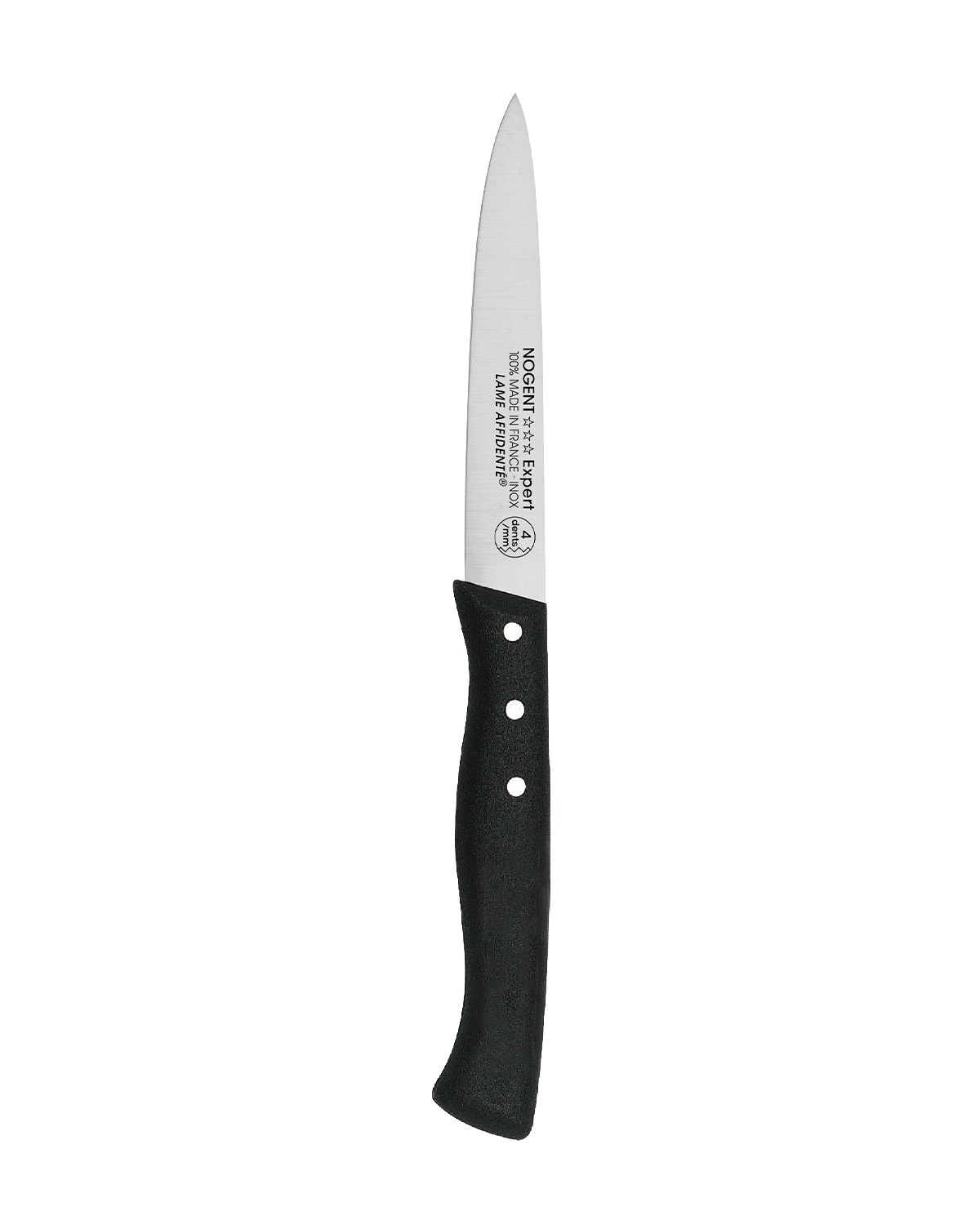 NOGENT Expert 9 cm / 3.5" Micro Serrated Polypro - Black