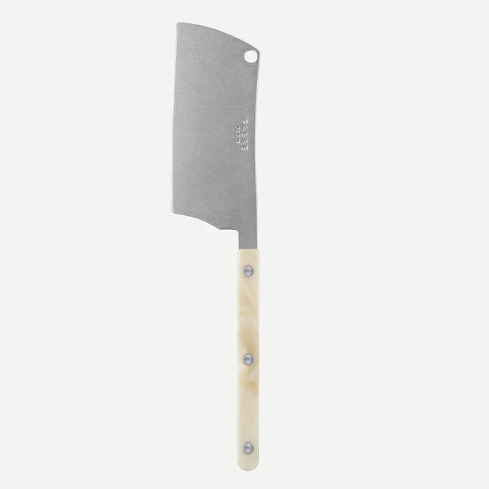 Sabre Cheese Cleaver Vintage Bistrot in Faux Horn
