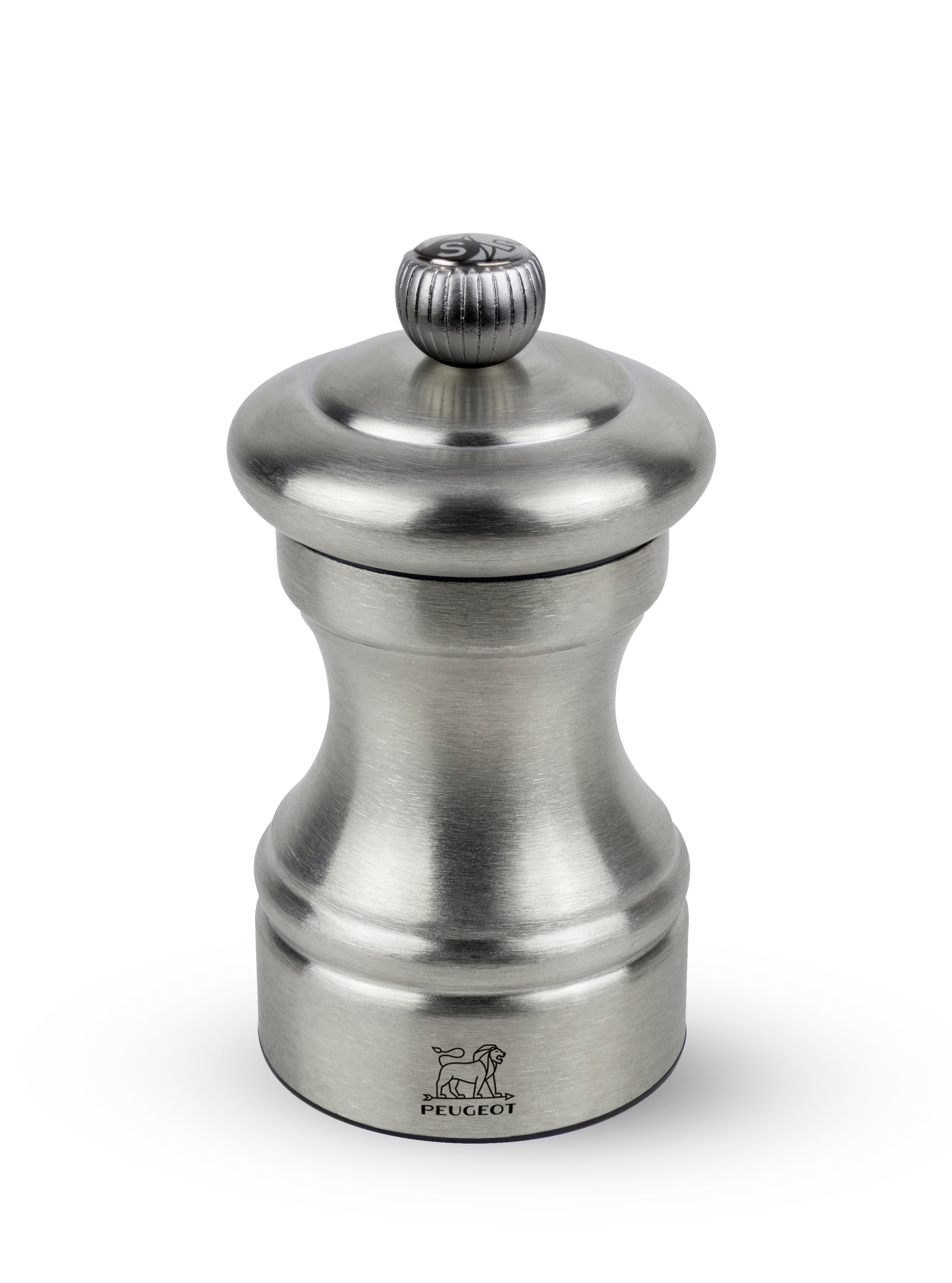Peugeot Bistro Chef Salt Mill Stainless Steel 10cm - 4in