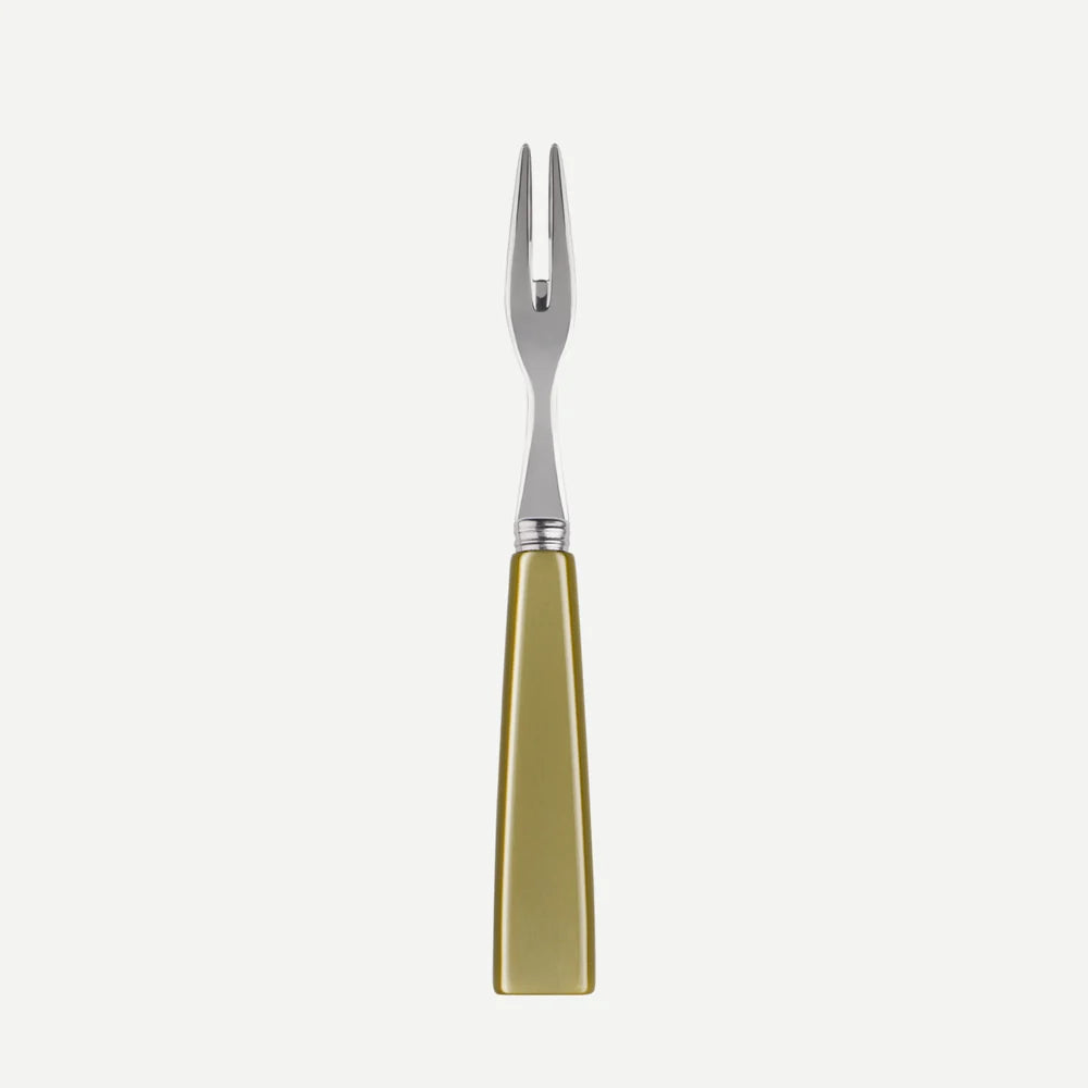 Sabre Icone Cocktail Fork in Moss