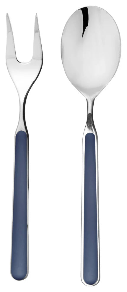 Mepra Stainless Steel Fantasia Serving Set 2 pcs in Cobalt