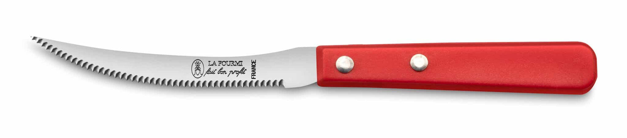 La Fourmi Tomato Knife with Red Handle