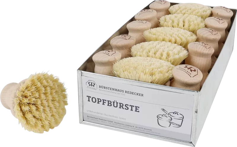 Burstenhaus Redecker Pot Brush - Tampico fibre