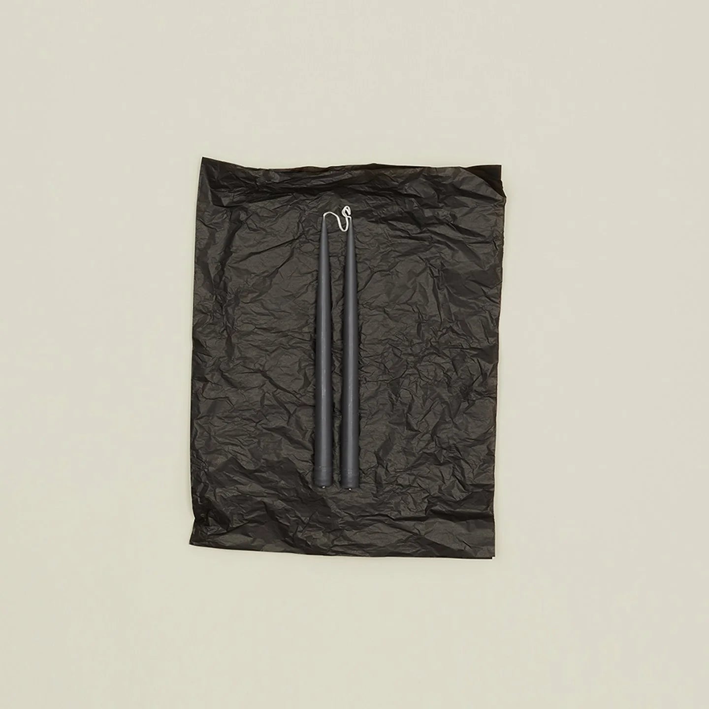 Danica Hand Dipped Taper - Black 17"