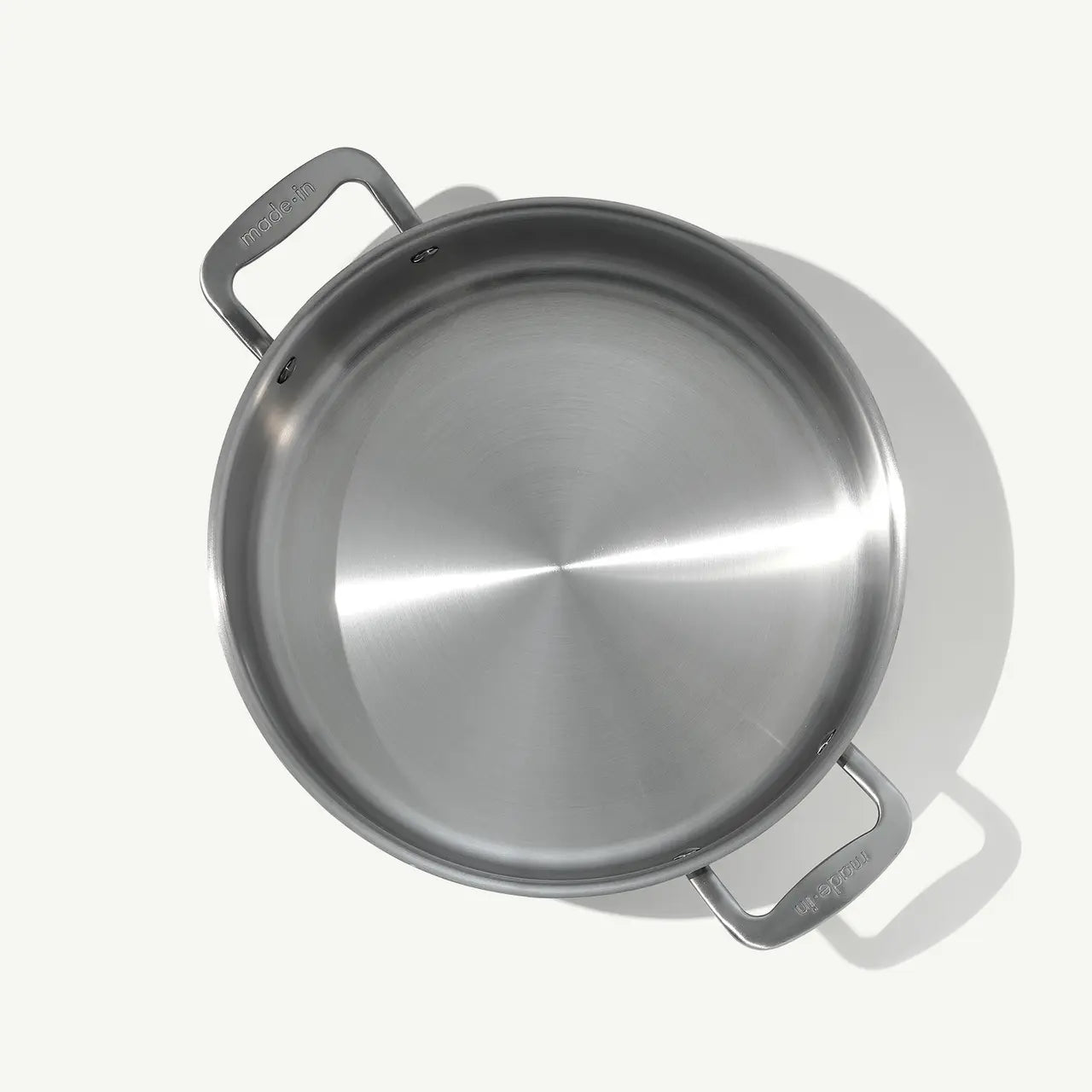 MADE IN 6 Qt Stainless Clad Rondeau / Lid