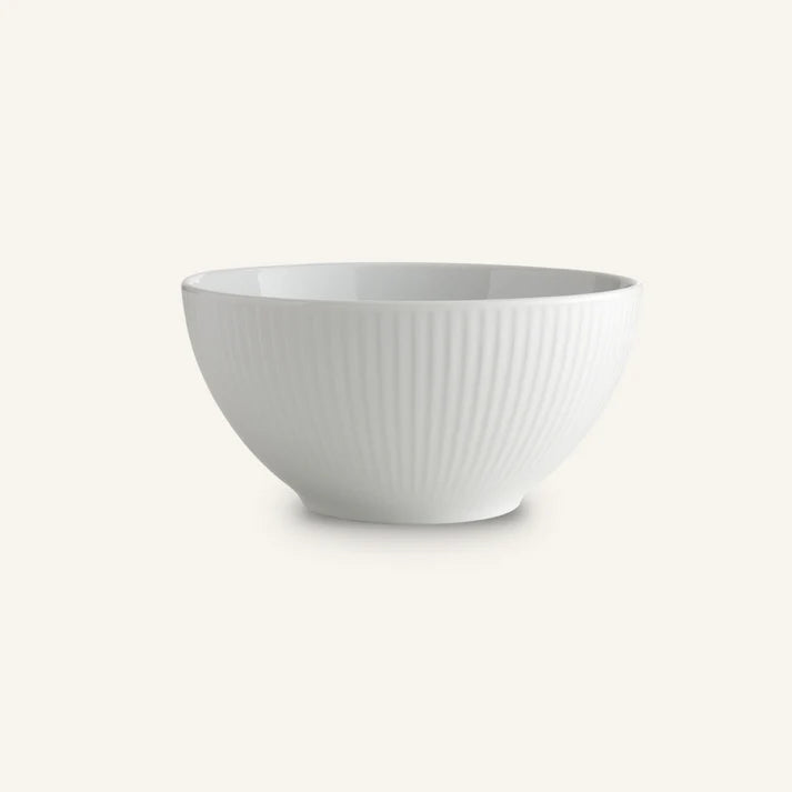 Pillivuyt Plisse Serving Bowl 9.75" diam x 4" H - 3 qt