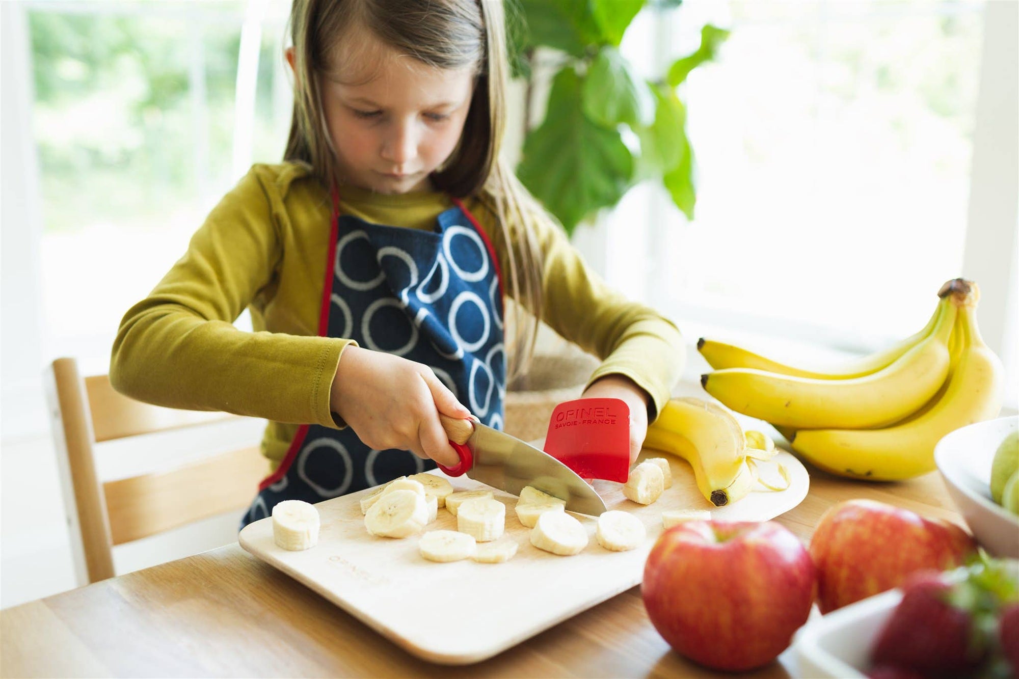 Le Petit Chef 3pc Knife Set (New Colors): Red