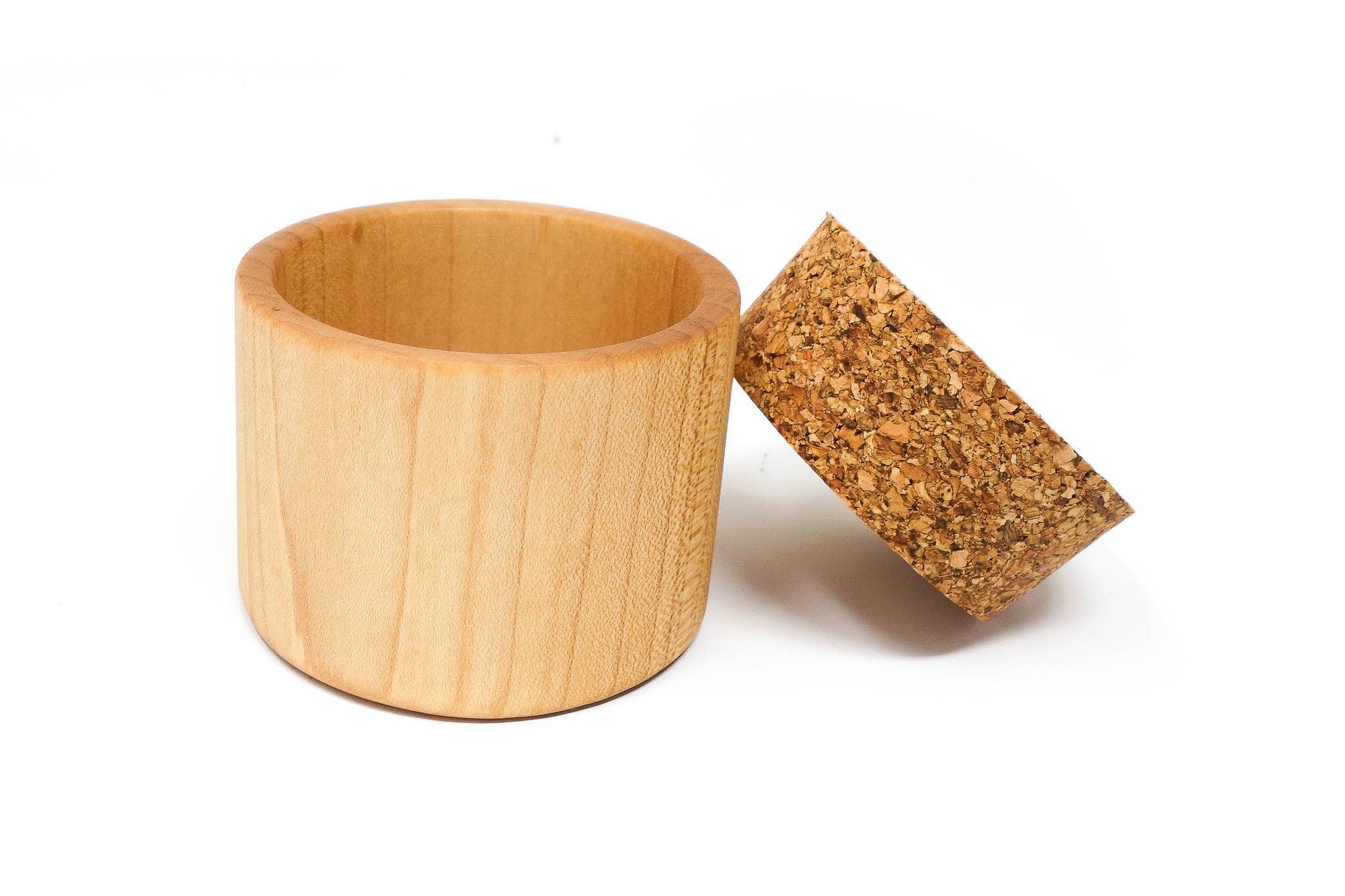 Hard Maple Salt Cellar Cups