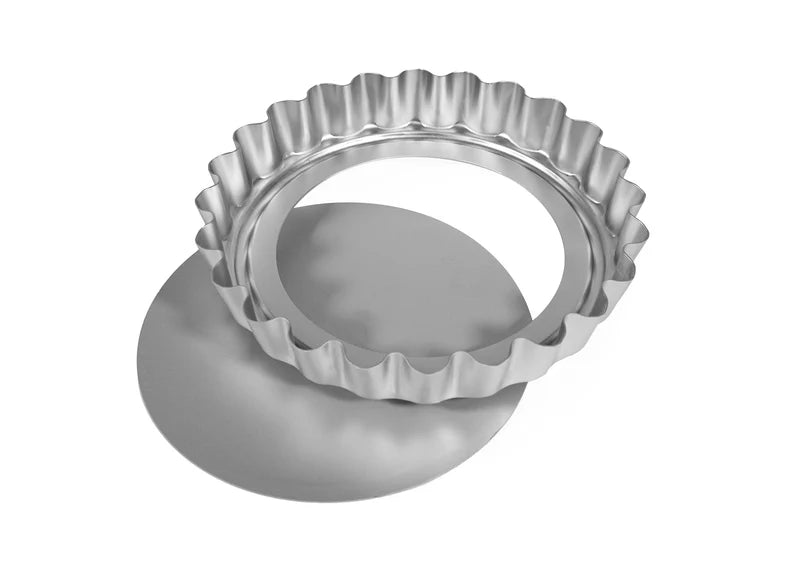 SILVERWOOD 7" Deep Fluted Flan With Loose Base