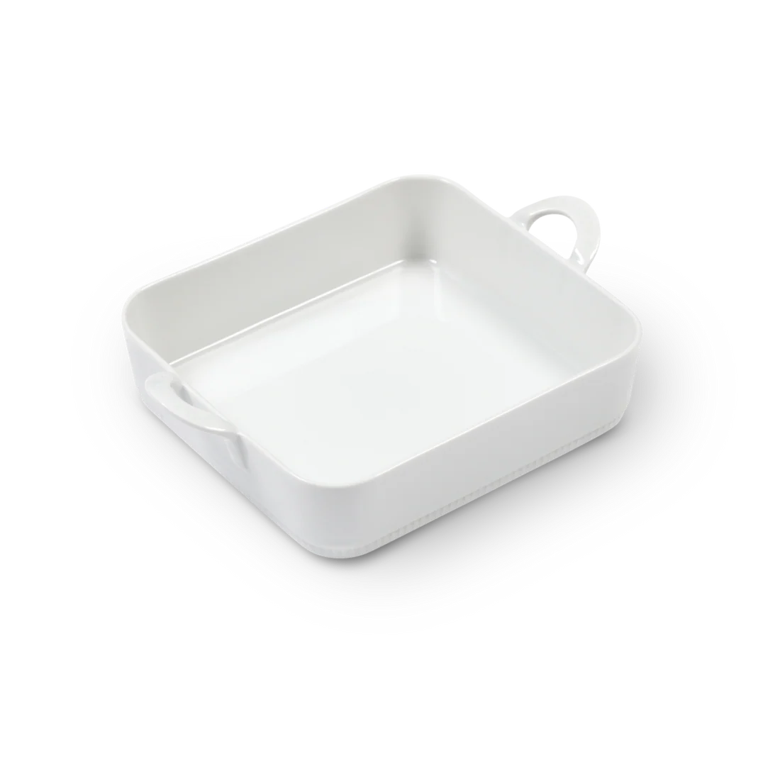 Pillivuyt Toulouse Square Baker 10.5" L x 10.5" W x 2.35" H - 2.5 qt