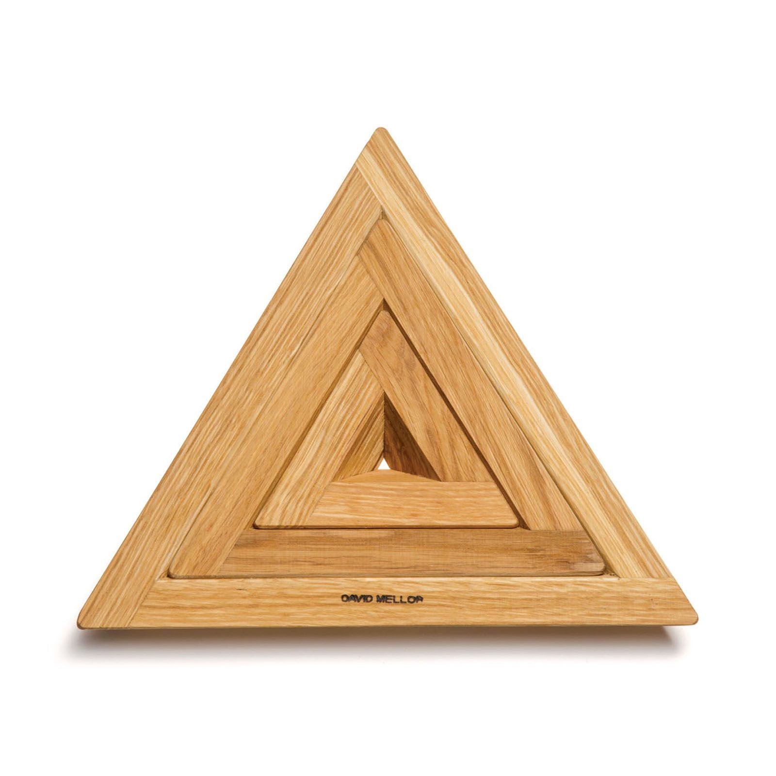 David Mellor Trivets, Oak, Set of 3