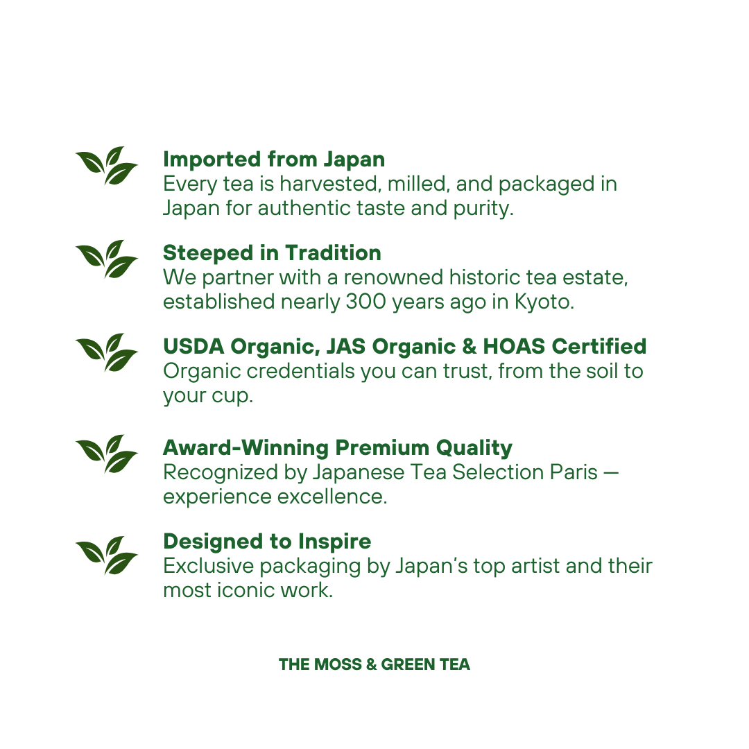 Organic Premium Japanese Matcha Green Tea Powder