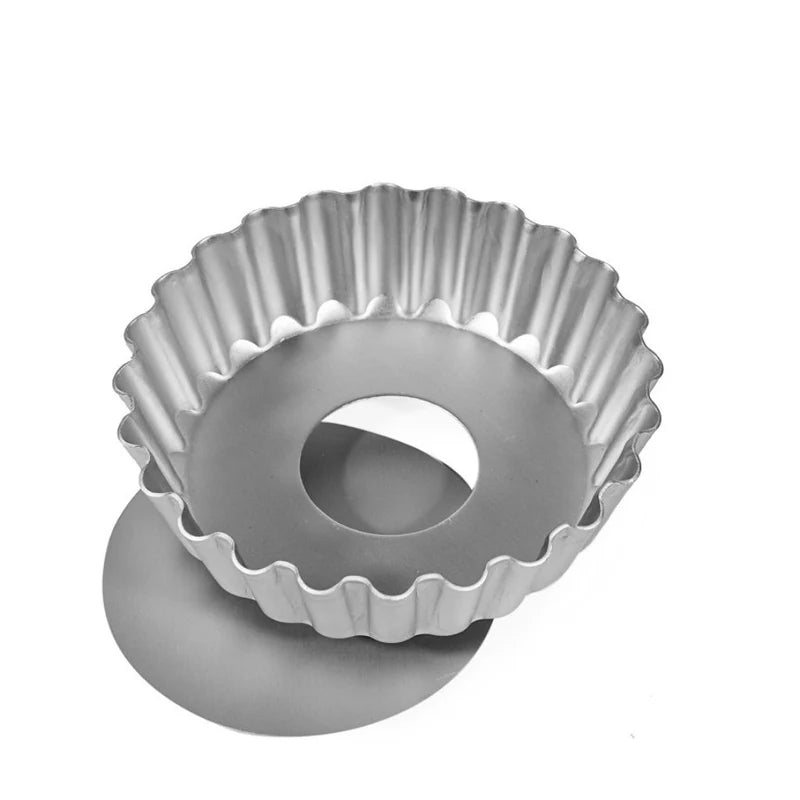 SILVERWOOD 10 CM Continental Flan Tin With Loose Base