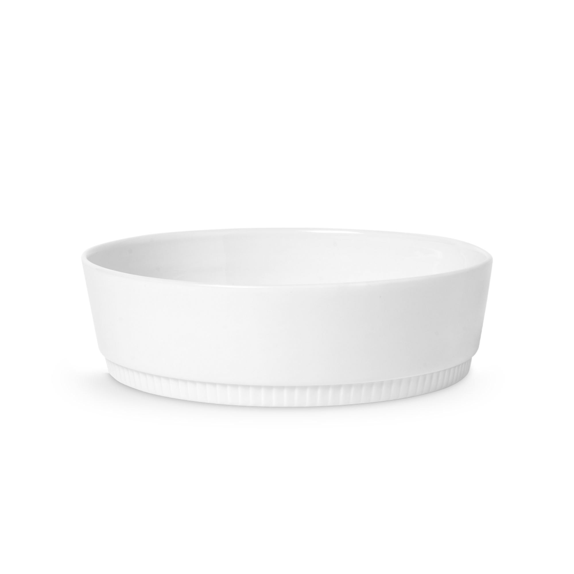 Pillivuyt Toulouse Round Gratin 9" diam x 2.5" H - 1.5 qt