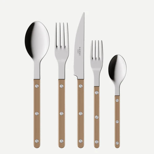 Sabre Bistro Pearly, Caramel 5 pieces cutlery set