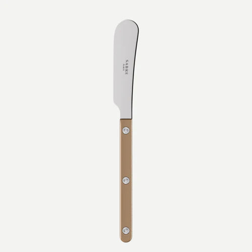 Sabre Butter Spreader Bistro Pearly in Caramel and Shiny Finish