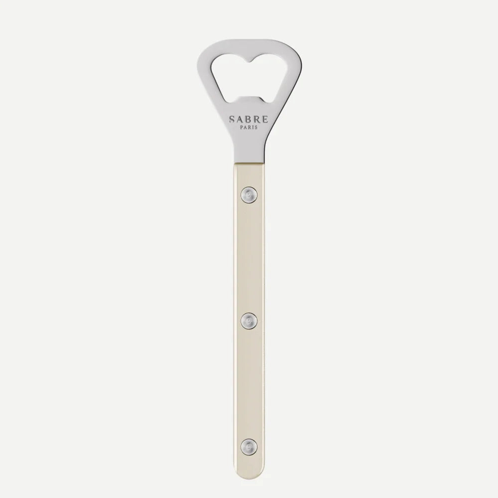 Sabre Bottle Opener Bistrot Pearly in Pearl and Shiny Finish