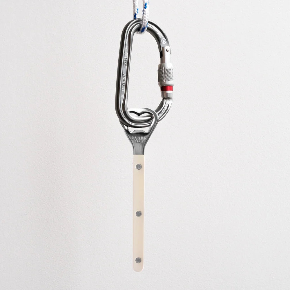 Sabre Bottle Opener Bistrot Pearly in Pearl and Shiny Finish