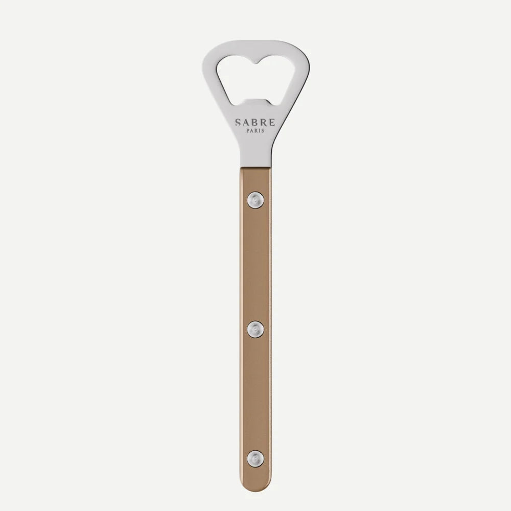 Sabre Bottle Opener Bistrot Pearly in Caramel and Shiny Finish