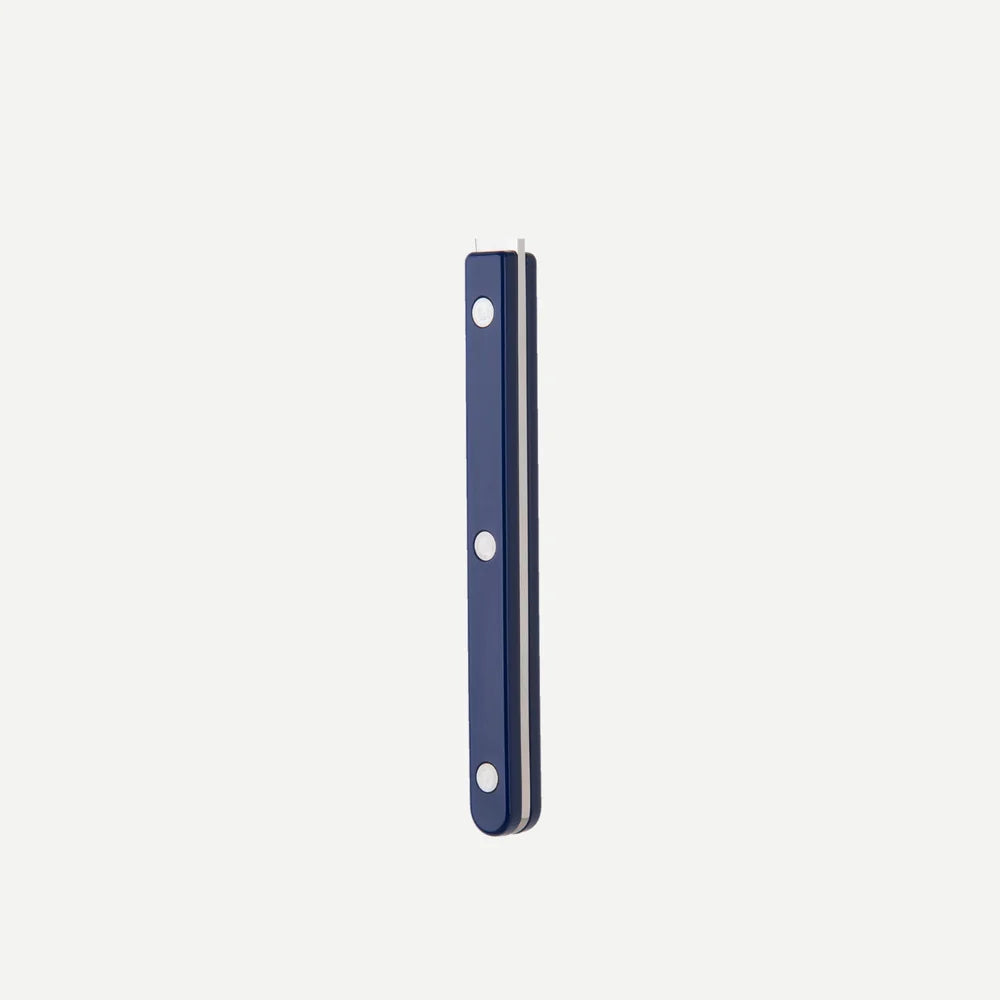 Sabre Dinner Fork Bistrot Solid in Navy and Shiny Finish