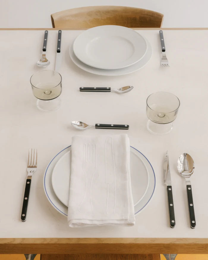 Sabre Shiny Bistrot Black Flatware Set