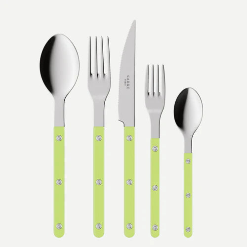 Sabre Shiny Bistrot Lime Flatware Set