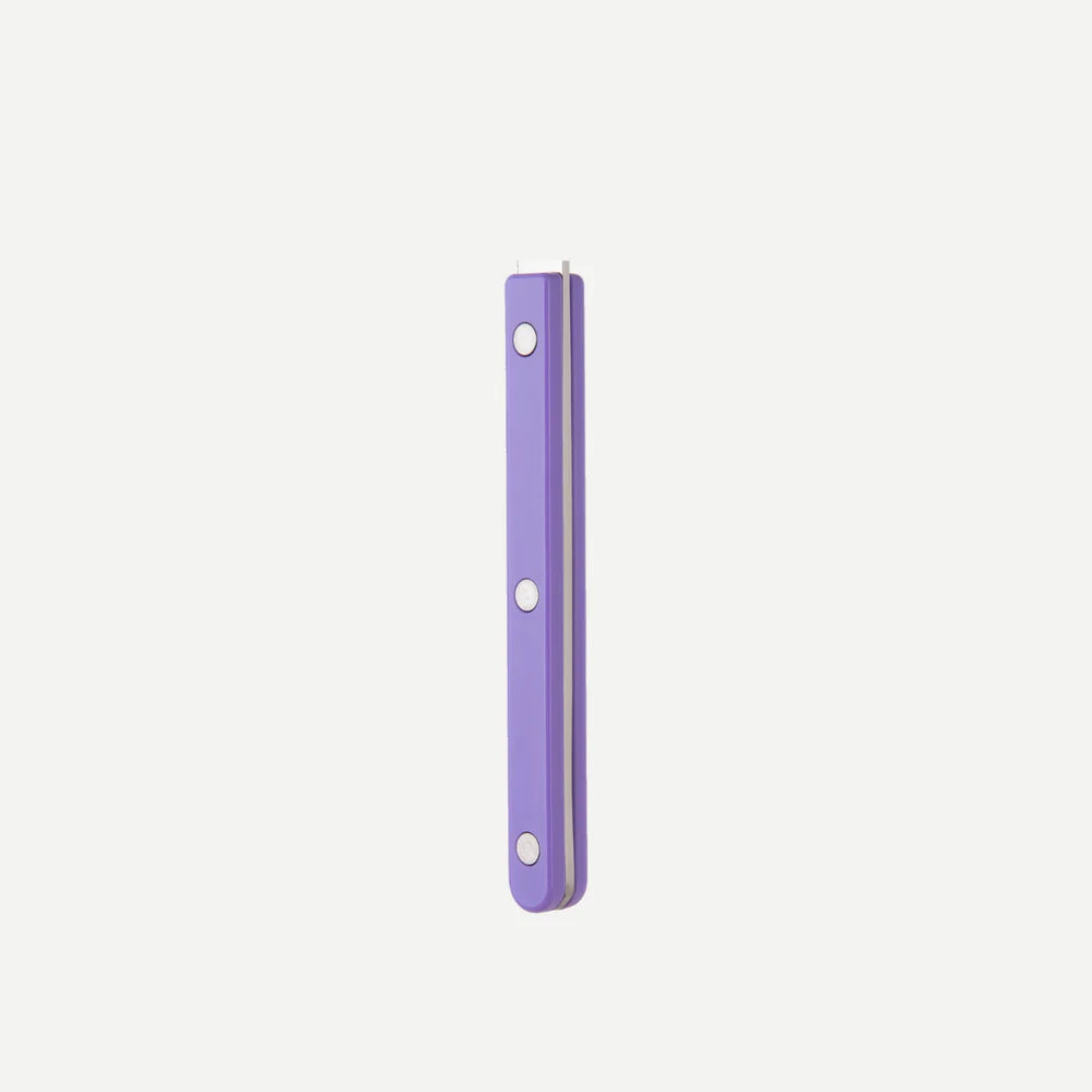 Sabre 5 pieces Cutlery Set Bistrot Solid in Mauve (purple) and Shiny Finish