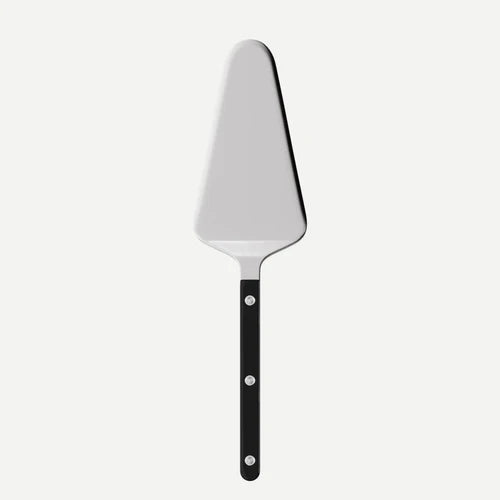 Sabre Tart Server Bistrot Solid in Black and Shiny Finish