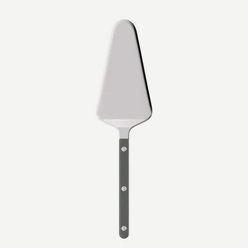 Sabre Tart Server Bistrot Solid in Dark Grey and Shiny Finish