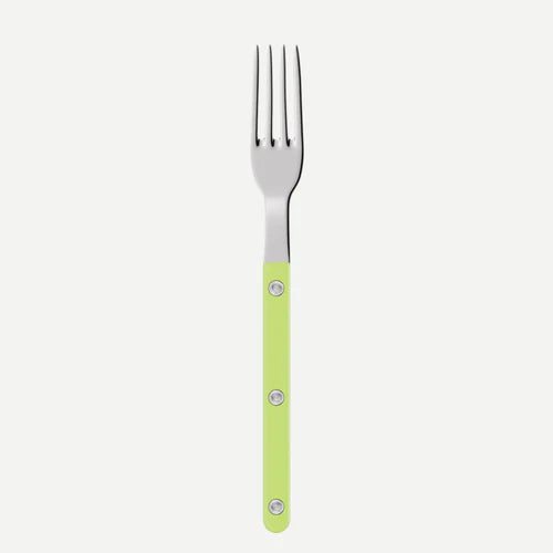 Sabre Small Fork Shiny Bistrot in Lime