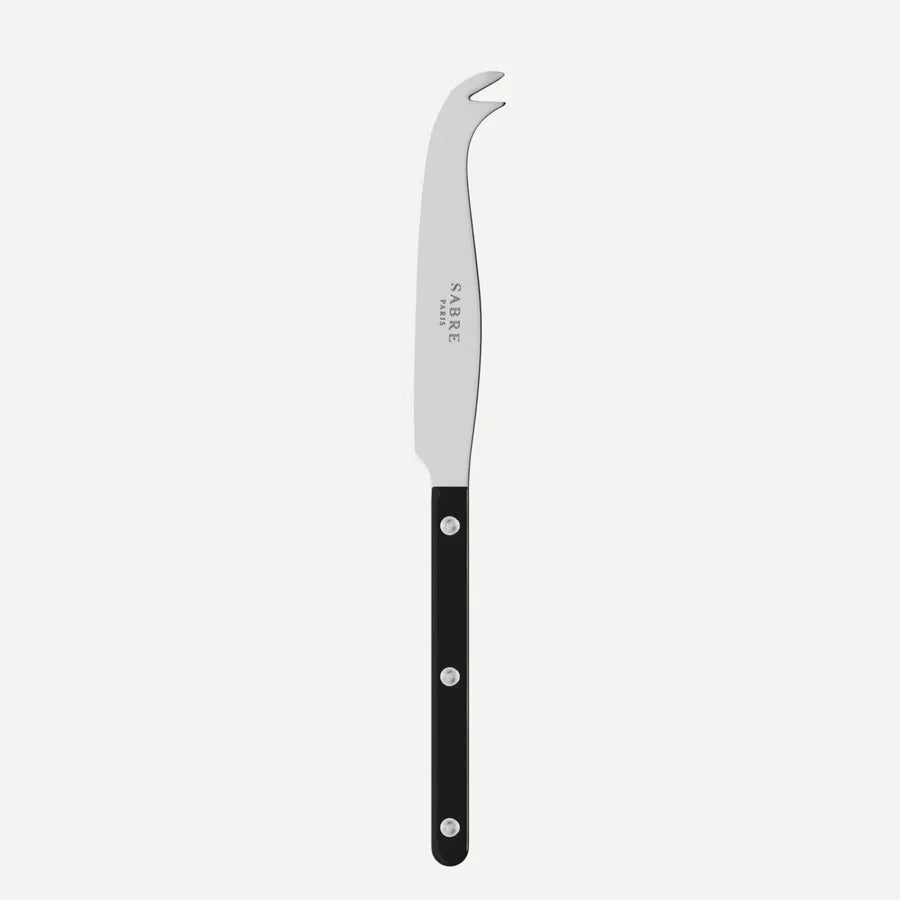 Sabre Cheese Knife Bistrot Solid in Black and Shiny Finish