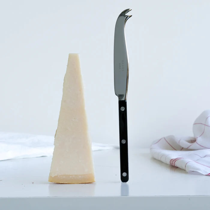 Sabre Cheese Knife Shiny Bistrot in Black