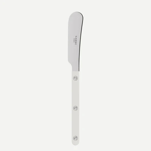 Sabre Butter Spreader Bistrot Solid in White and Shiny Finish