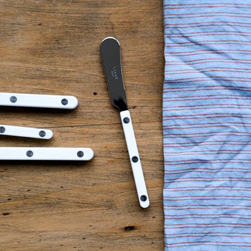 Sabre Butter Spreader Bistrot Solid in White and Shiny Finish