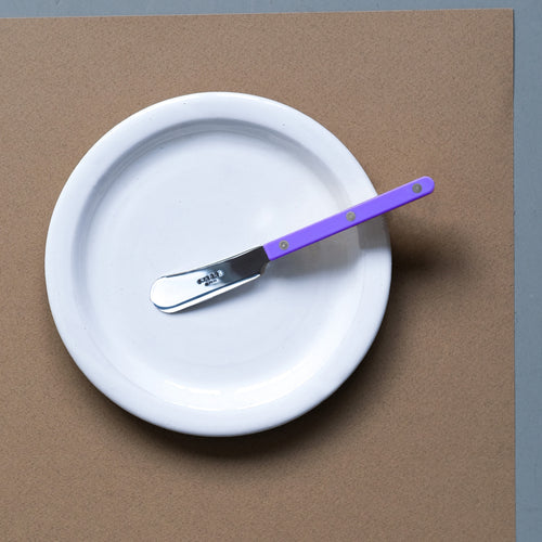 Sabre Butter Spreader Bistrot Solid in Purple and Shiny Finish