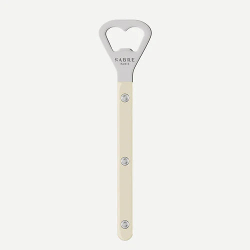 Sabre Bottle Opener Bistrot Solid in Ivory and Shiny Finish