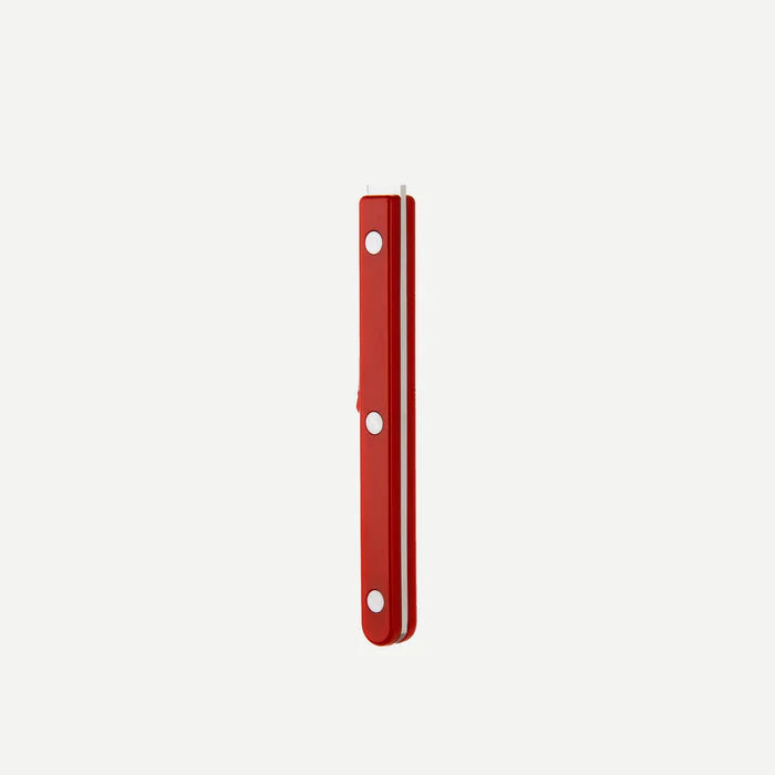 Sabre Cheese Cleaver Shiny Bistrot Solid in Burgundy