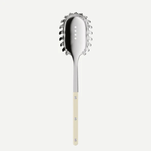 Sabre Spaghetti Spoon Bistrot Shiny in Ivory