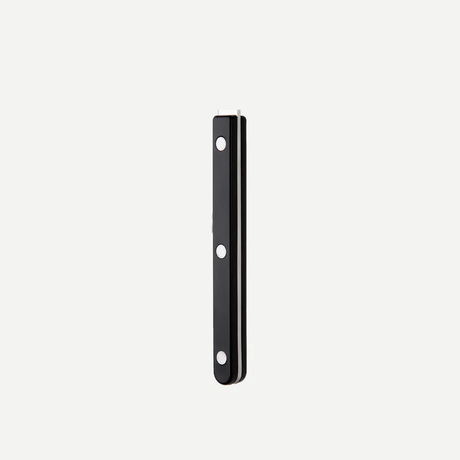 Sabre Spaghetti Spoon Bistrot Solid in Black and Shiny Finish