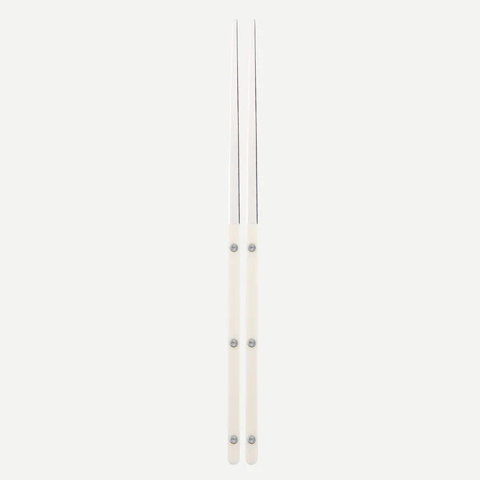 Sabre Pair of Chopsticks Bistrot Solid in Ivory