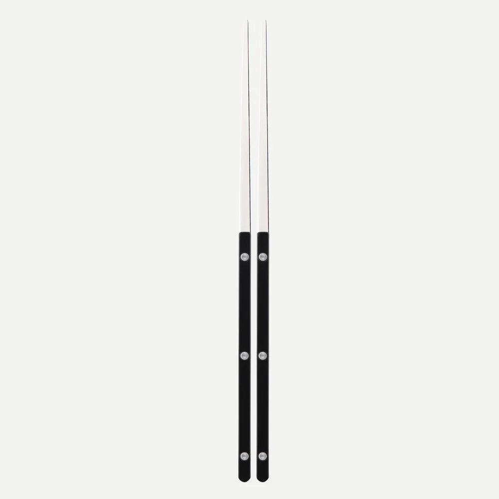 Sabre Pair of Chopsticks Bistrot Solid in Black