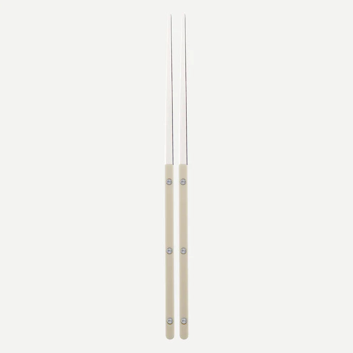 Sabre Pair of Chopsticks Bistrot Solid in Light Kaki