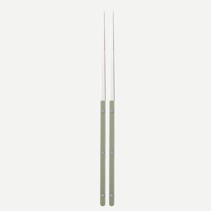 Sabre Pair of Chopsticks Bistrot Solid in Asparagus