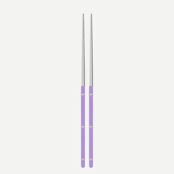 Sabre Pair of Chopsticks Bistrot Solid in Mauve