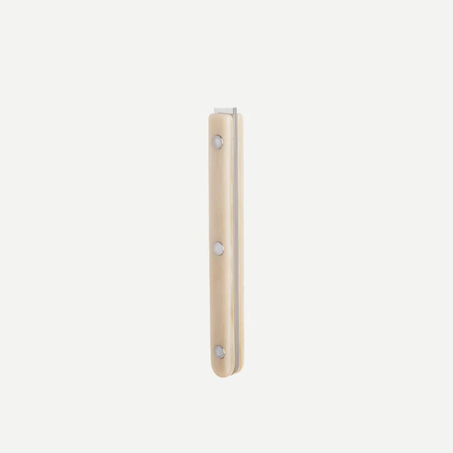 Sabre Butter Spreader Bistrot Horn in Horn and Shiny Finish