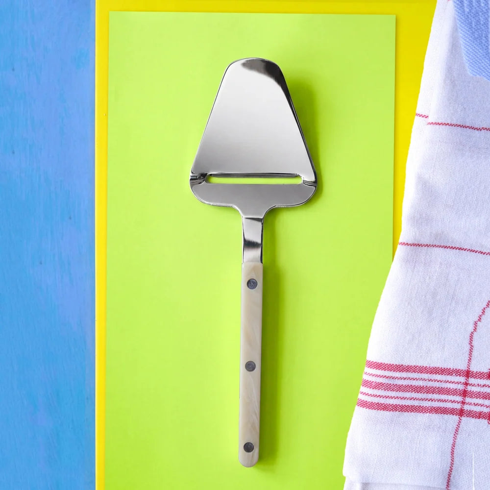 Sabre Cheese Slicer Bistrot Horn in Horn and Shiny Finish