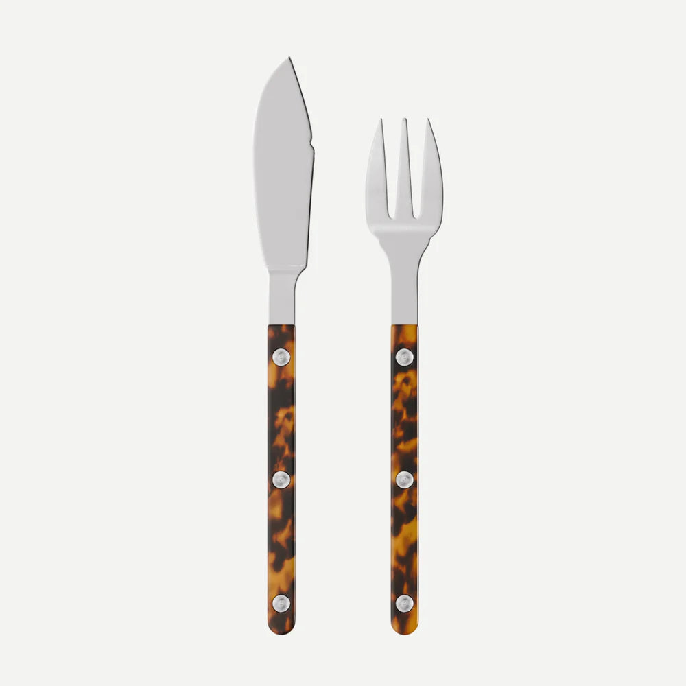 Sabre Fish Set Bistrot Tortoise in Tortoise and Shiny Finish