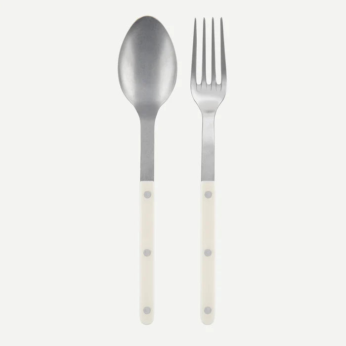 Sabre Serving Set Vintage Bistrot in Ivory