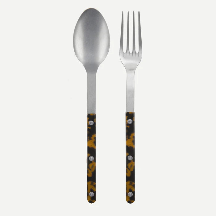 Sabre Serving Set Vintage Bistrot in Faux Tortoise