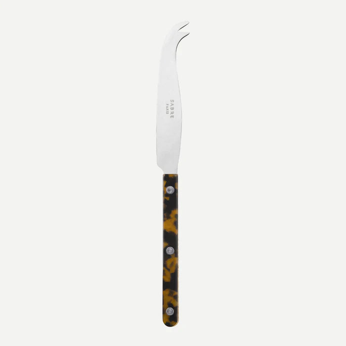 Sabre Cheese Knife Vintage Bistrot in Faux Tortoise